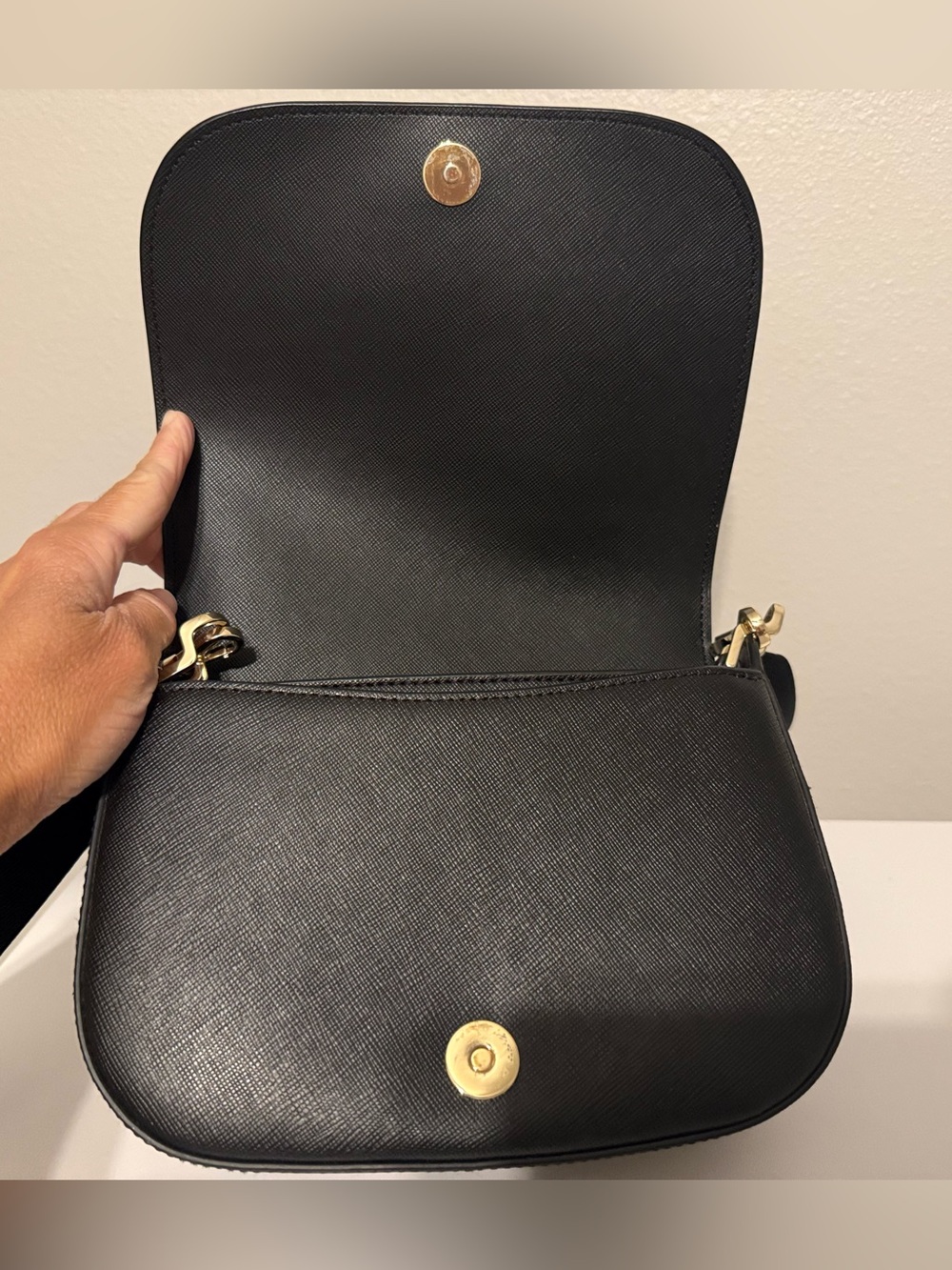 Kate Spade Madison Saffiano Leather Saddle Bag - Picture 3 of 5